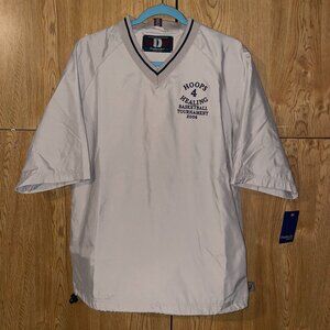 vintage 2006 hoops short sleeve windbreaker
